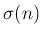 $ \sigma(n)$