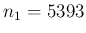 $ n_1=5393$