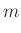 $\displaystyle m$