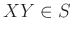 $ XY\in S$