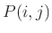 $ P(i,j)$