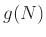 $ g(N)$