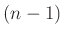 $ (n-1)$