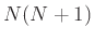 $ N(N+1)$