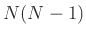 $ N(N-1)$