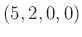 $ (5,2,0,0)$