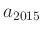 $ a_{2015}$
