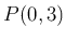 $ P(0,3)$
