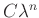 $ C\lambda^n$
