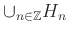 $ \cup_{n\in\mathbb{Z}}H_n$