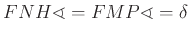 $ FNH\sphericalangle =FMP\sphericalangle =\delta $
