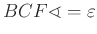 $ BCF\sphericalangle =\varepsilon $