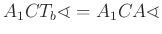 $ A_1CT_b\sphericalangle =A_1CA\sphericalangle $