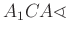 $ A_1CA\sphericalangle $