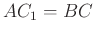 $ AC_1=BC$