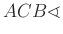 $ ACB\sphericalangle $