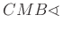 $ CMB\sphericalangle $