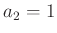 $ a_{2}=1$