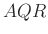 $ AQR$