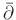 $ \bar{\partial}$