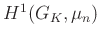 $ H^1(G_K,\mu_n)$