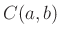 $ C(a,b)$