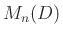 $ M_n(D)$