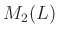 $ M_2(L)$