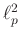 $ \ell_p^2$