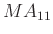$ MA_{11}$