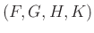 $ (F,G,H,K)$
