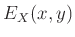 $ E_X(x,y)$