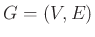 $ G = (V,E)$
