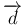 $ \overrightarrow{d}$