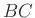 $ BC$