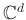 $ \mathbb{C}^d$