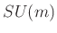 $ SU(m)$