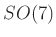 $ SO(7)$