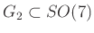$ G_2\subset SO(7)$