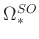 $ \Omega _*^{SO}$