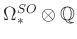 $ \Omega _* ^{SO} \otimes {\mathbb{Q}}$