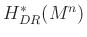 $ H^*_{DR}(M^n)$