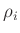 $ \rho _i$