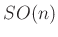 $ SO(n)$