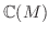 ${\mathbb{C}}(M)$