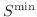 $S^{\rm {min}}$