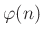 $ varphi(n)$