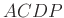 $ ACDP$
