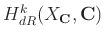 $ H_{dR}^k(X_{\mathbf{C}}, {\mathbf{C}})$