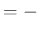 % latex2html id marker 1020
$\displaystyle =-$